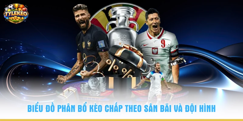 Biểu đồ phân bổ kèo chấp theo sân bãi và đội hình